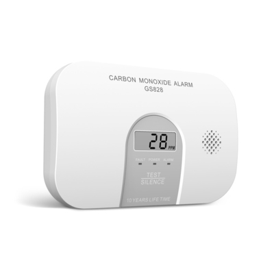 Yes Fashion Design 10 Years Life 2018 EN 50291-1 Carbon Monoxide Detectors With LCD Screen